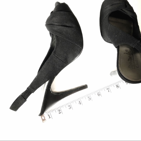 Coach and Four Black Heels - Picture 4 of 6